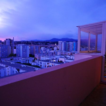 Appartement Rooftop 8 Personnes Grande Terrasse Avec Parking Quartier Aeroport Nice Dış mekan fotoğraf