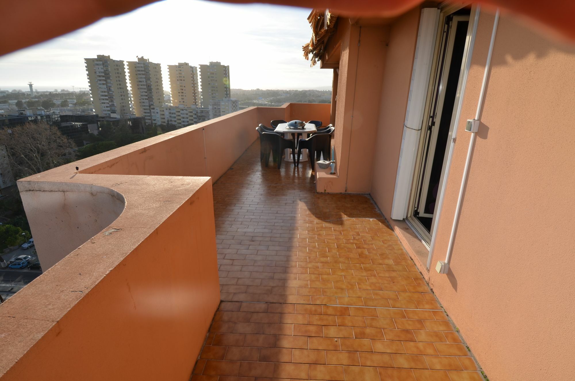 Appartement Rooftop 8 Personnes Grande Terrasse Avec Parking Quartier Aeroport Nice Dış mekan fotoğraf